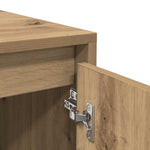 Skjenk Artisan Eik 102X33X75 Cm Konstruert Tre