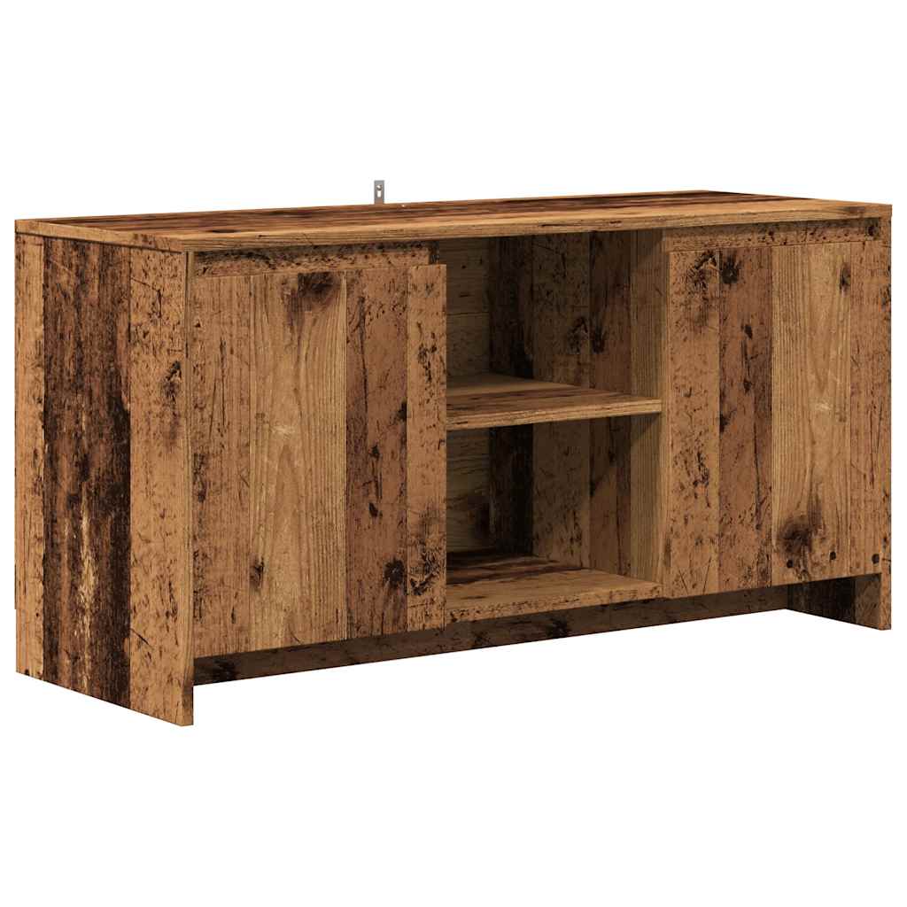 Tv-Benk Gammelt Tre 102X37,5X52,5 Cm Konstruert Tre