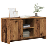 Tv-Benk Gammelt Tre 102X37,5X52,5 Cm Konstruert Tre