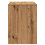 Tv-Benk Artisan Eik 102X37,5X52,5 Cm Konstruert Tre