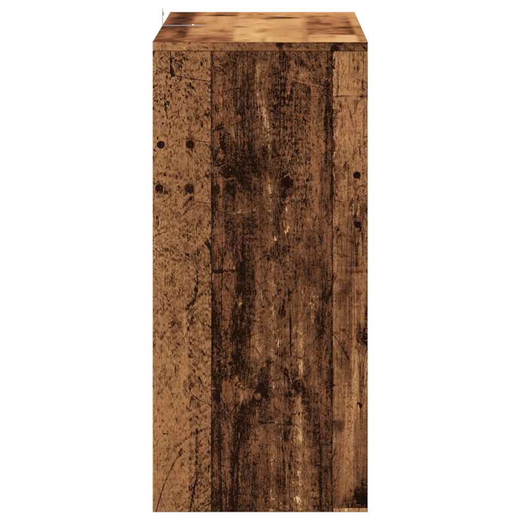 Konsollbord Gammelt Tre 100X35X76,5 Cm Konstruert Tre