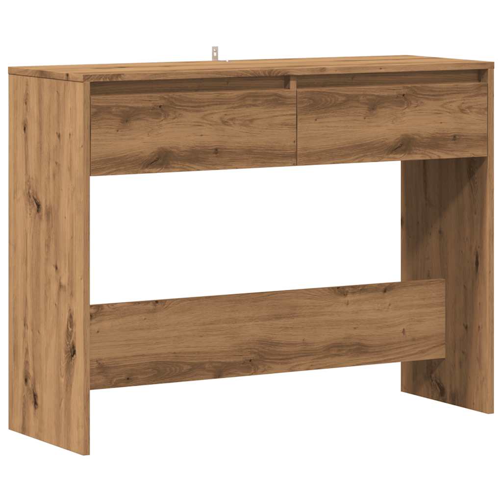 Konsollbord Artisan Eik 100X35X76,5 Cm Konstruert Tre