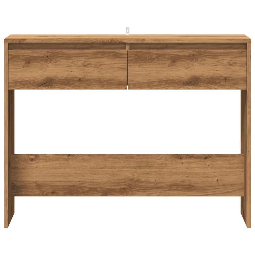 Konsollbord Artisan Eik 100X35X76,5 Cm Konstruert Tre