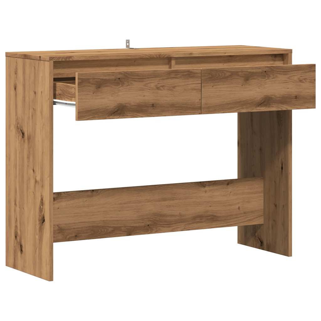 Konsollbord Artisan Eik 100X35X76,5 Cm Konstruert Tre