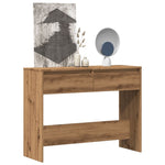 Konsollbord Artisan Eik 100X35X76,5 Cm Konstruert Tre