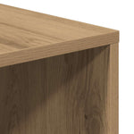 Tv-Benk Artisan Eik 130X35X50 Cm Konstruert Tre