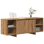 Tv-Benk Artisan Eik 130X35X50 Cm Konstruert Tre