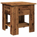 Salongbord Gammelt Tre 40X40X42 Cm Konstruert Tre