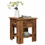 Salongbord Gammelt Tre 40X40X42 Cm Konstruert Tre