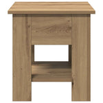 Salongbord Artisan Eik 40X40X42 Cm Konstruert Tre