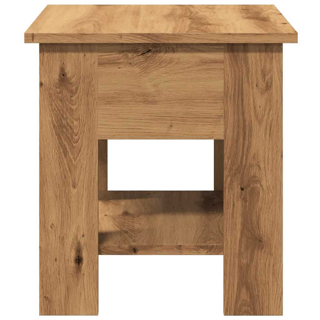 Salongbord Artisan Eik 40X40X42 Cm Konstruert Tre