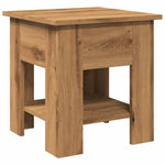 Salongbord Artisan Eik 40X40X42 Cm Konstruert Tre