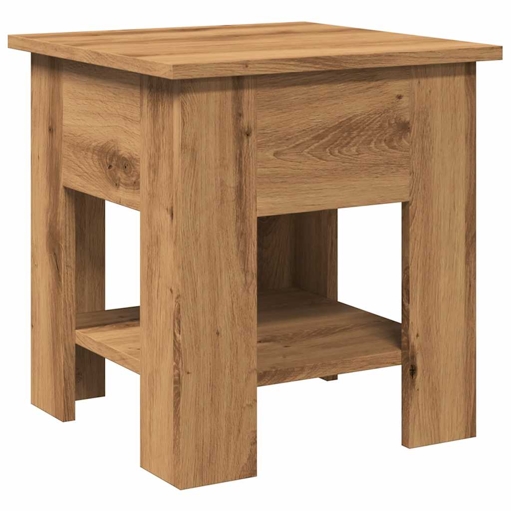 Salongbord Artisan Eik 40X40X42 Cm Konstruert Tre