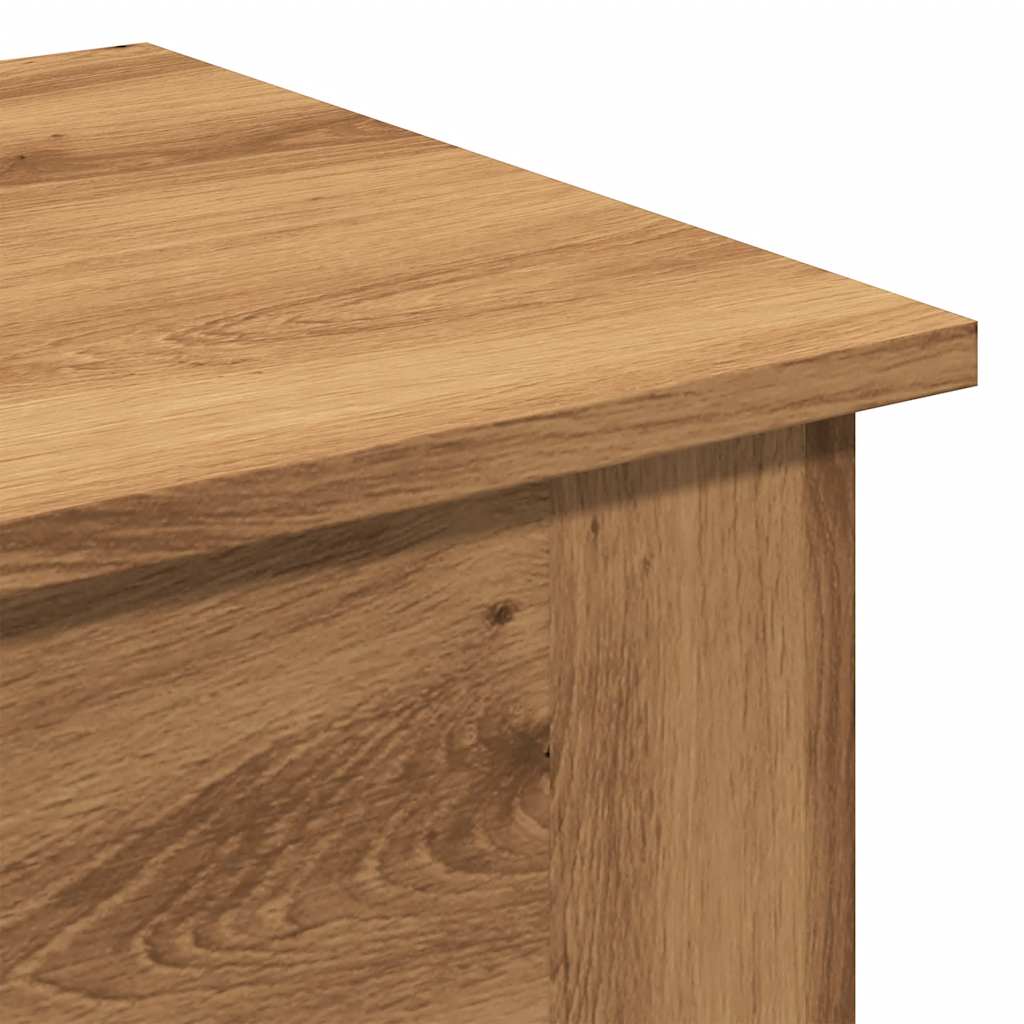 Salongbord Artisan Eik 40X40X42 Cm Konstruert Tre