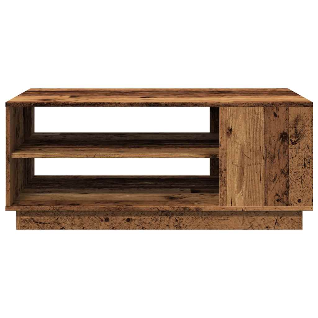 Salongbord Gammelt Tre 102X55X43 Cm Konstruert Tre