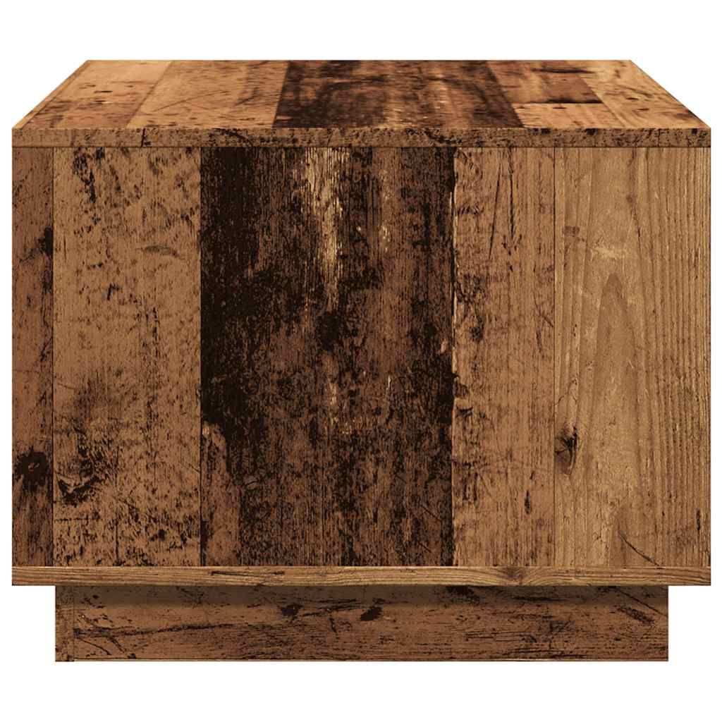 Salongbord Gammelt Tre 55X55X42 Cm Konstruert Tre