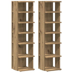 Salongbord Artisan Eik 40X40X43 Cm Konstruert Tre