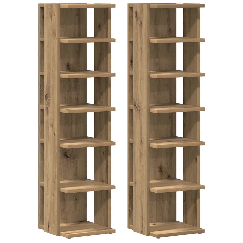 Salongbord Artisan Eik 40X40X43 Cm Konstruert Tre