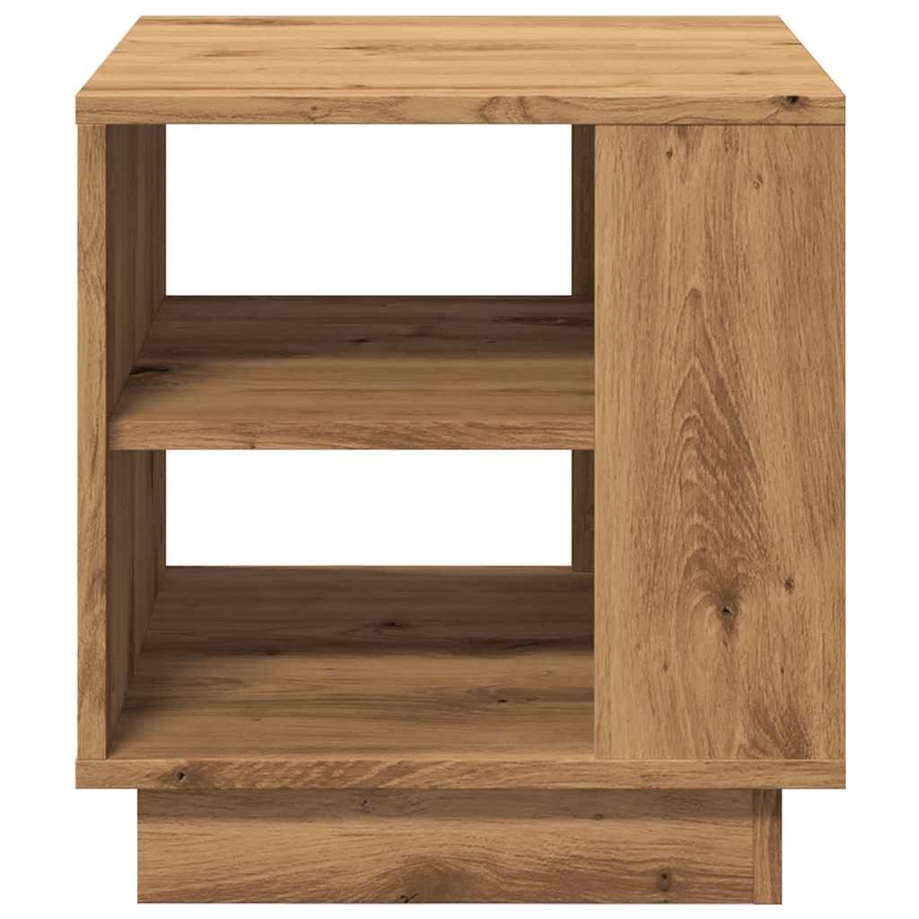 Salongbord Artisan Eik 40X40X43 Cm Konstruert Tre
