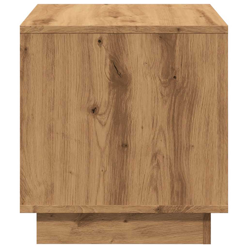 Salongbord Artisan Eik 40X40X43 Cm Konstruert Tre