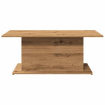 Salongbord Artisan Eik 102X55,5X40 Cm Konstruert Tre