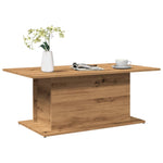Salongbord Artisan Eik 102X55,5X40 Cm Konstruert Tre