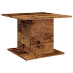 Salongbord Gammelt Tre 55,5X55,5X40 Cm Konstruert Tre