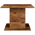 Salongbord Gammelt Tre 55,5X55,5X40 Cm Konstruert Tre