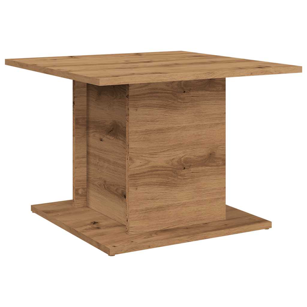 Salongbord Artisan Eik 55,5X55,5X40 Cm Konstruert Tre