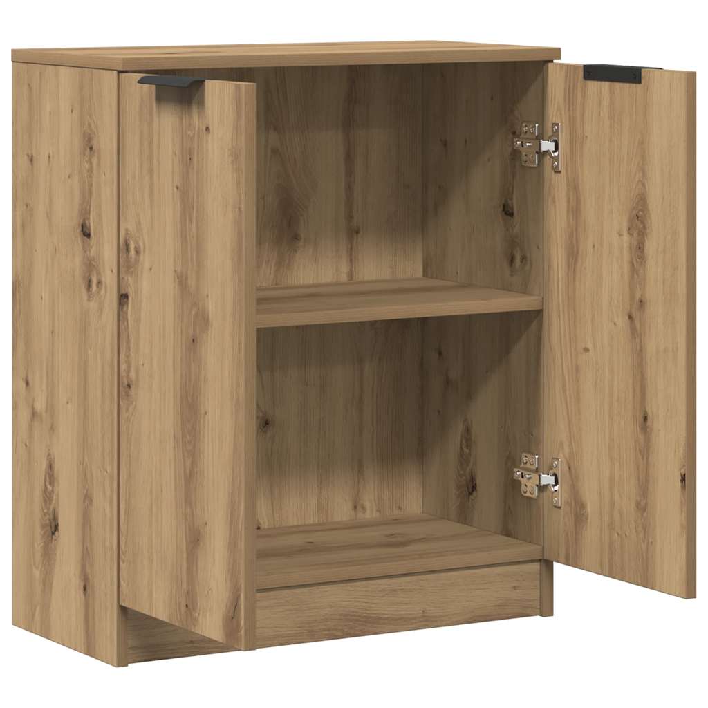 Skjenk Artisan Eik 60X30X70 Cm Konstruert Tre