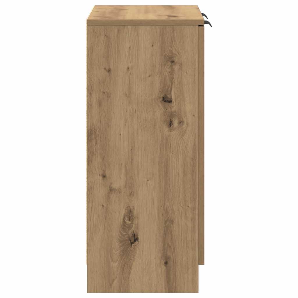 Skjenk Artisan Eik 60X30X70 Cm Konstruert Tre