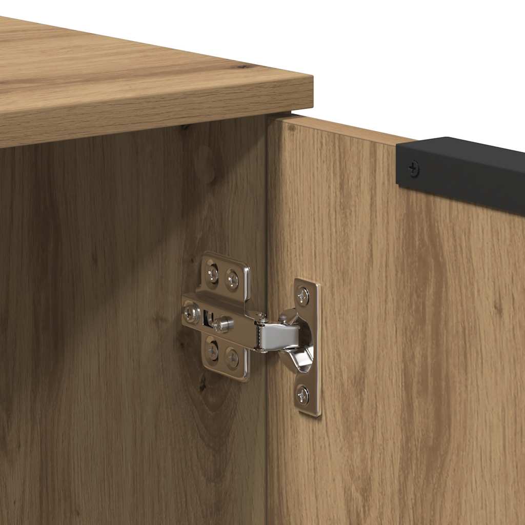 Skjenk Artisan Eik 60X30X70 Cm Konstruert Tre