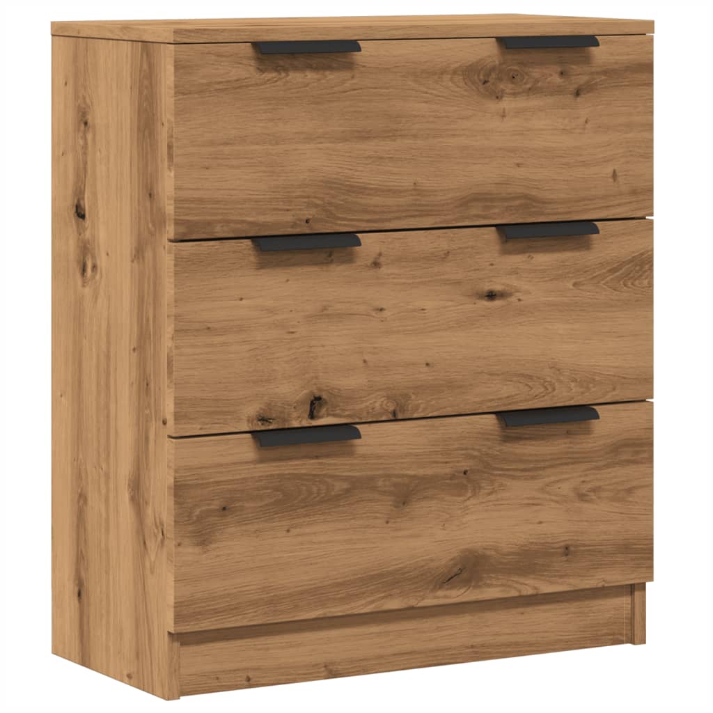 Skjenk Artisan Eik 60X30X70 Cm Konstruert Tre