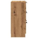 Skjenk Artisan Eik 60X30X70 Cm Konstruert Tre