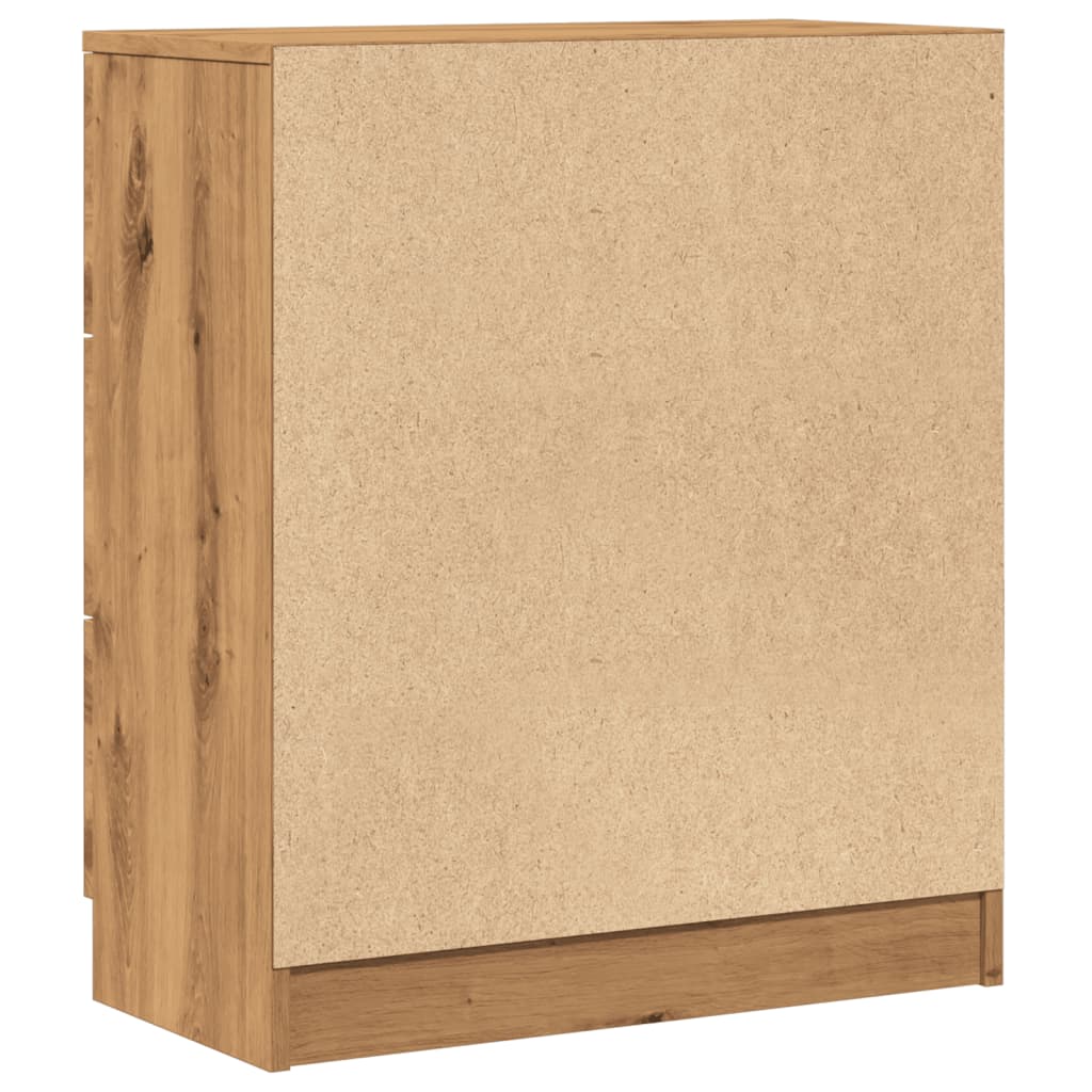 Skjenk Artisan Eik 60X30X70 Cm Konstruert Tre