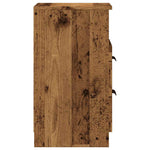 Nattbord Gammelt Tre 40X36X65 Cm Konstruert Tre