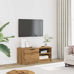 Tv-Benk Artisan Eik 80X35X36,5 Cm Konstruert Tre