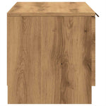 Tv-Benk Artisan Eik 80X35X36,5 Cm Konstruert Tre