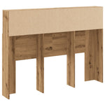 Sengegavlskap Håndverkseik 140X19X103,5 Cm