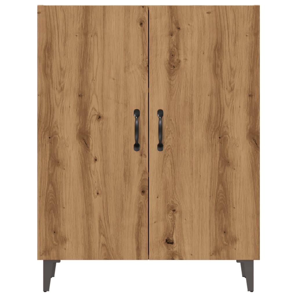 Skjenk Artisan Eik 70X34X90 Cm Konstruert Tre