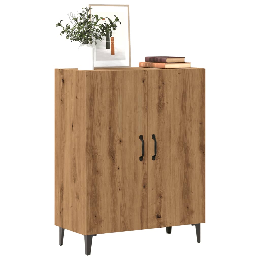 Skjenk Artisan Eik 70X34X90 Cm Konstruert Tre