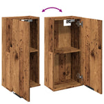Vegghengt Baderomsskap Artisan Eik 32X20X67 Cm