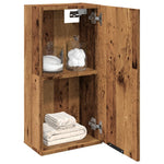 Vegghengt Baderomsskap Artisan Eik 32X20X67 Cm