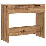 Konsollbord Artisan Eik 90X36X75 Cm Konstruert Tre