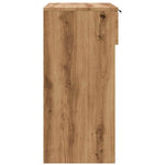 Konsollbord Artisan Eik 90X36X75 Cm Konstruert Tre