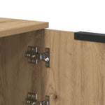 Tv-Benk Artisan Eik 102X35X36,5 Cm Konstruert Tre
