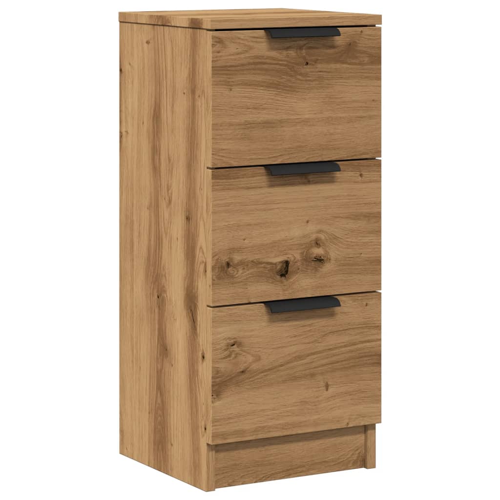 Skjenk Artisan Eik 30X30X70 Cm Konstruert Tre
