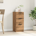 Skjenk Artisan Eik 30X30X70 Cm Konstruert Tre