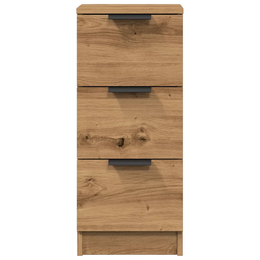 Skjenk Artisan Eik 30X30X70 Cm Konstruert Tre