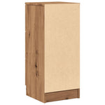 Skjenk Artisan Eik 30X30X70 Cm Konstruert Tre
